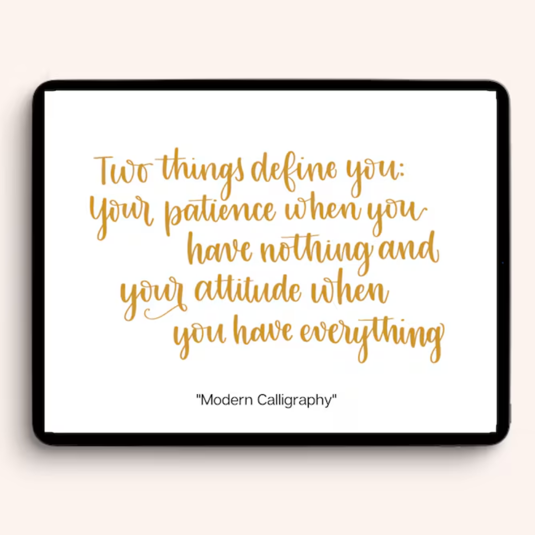 14 Procreate Lettering Brushes, Calligraphy Brushes, Procreate Brush Lettering and Glitter Brushes