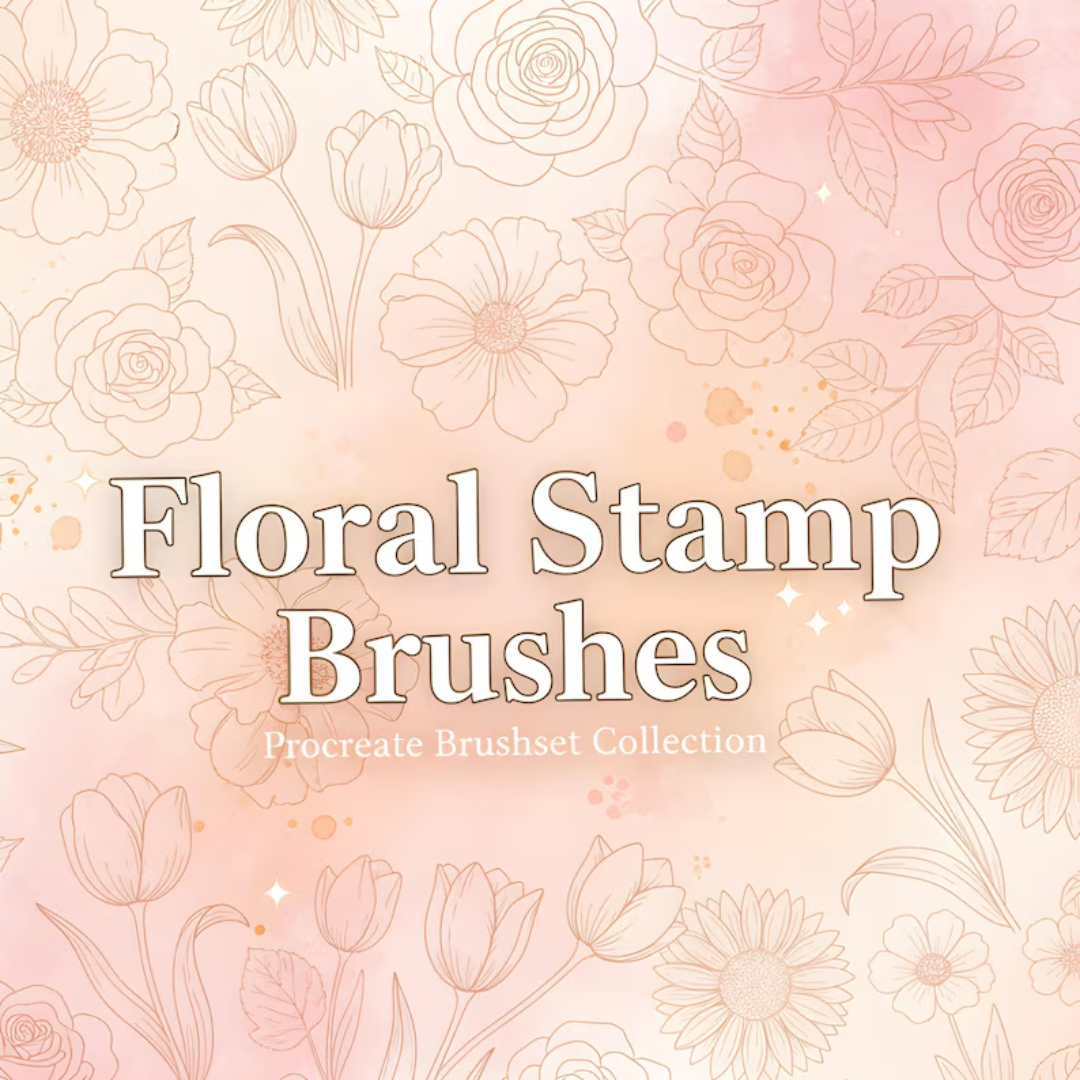 6000+ Procreate Stamp Brushes Bundle | Mega Brushset for Drawing, Animals, Floral, Doodle, Tattoo & Digital Design