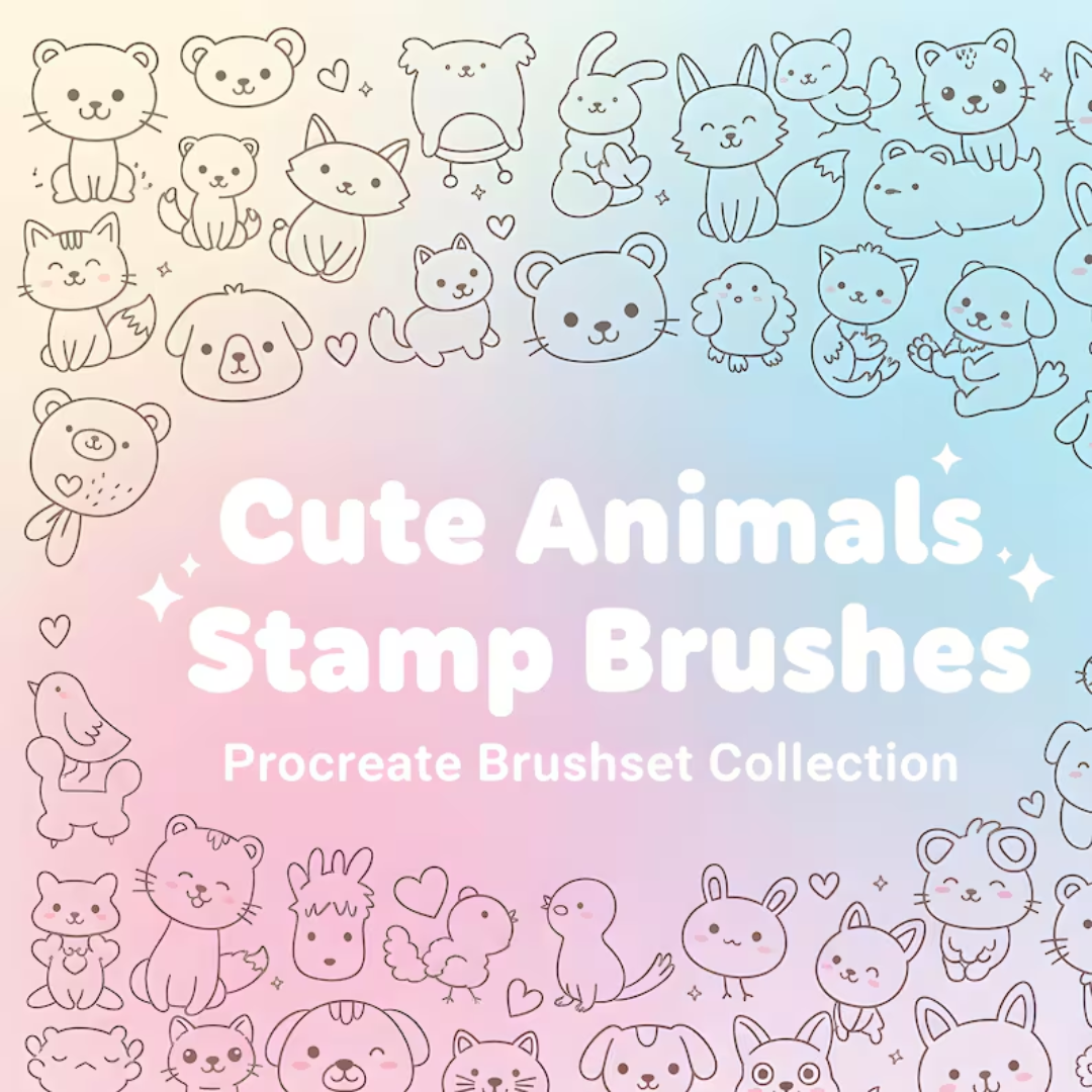 6000+ Procreate Stamp Brushes Bundle | Mega Brushset for Drawing, Animals, Floral, Doodle, Tattoo & Digital Design